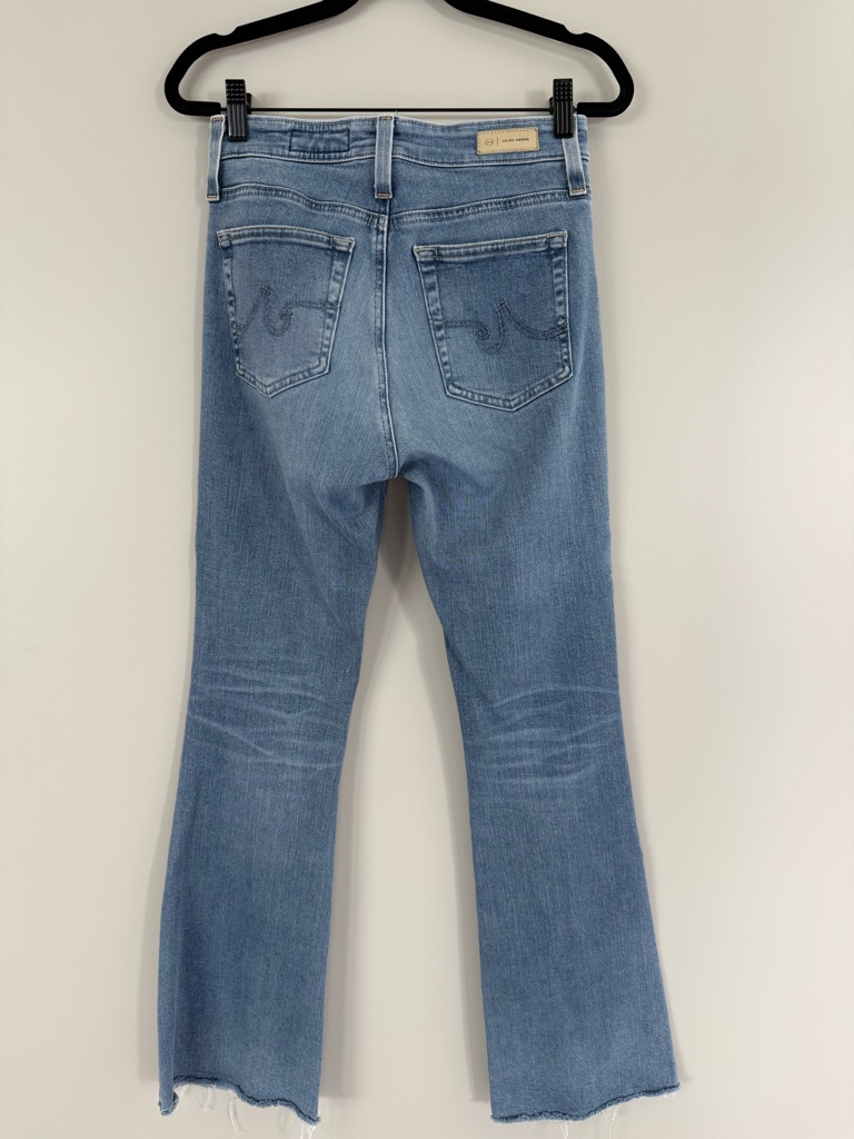 Ag Adriano Goldschmied Light Blue Boot Cut Jeans